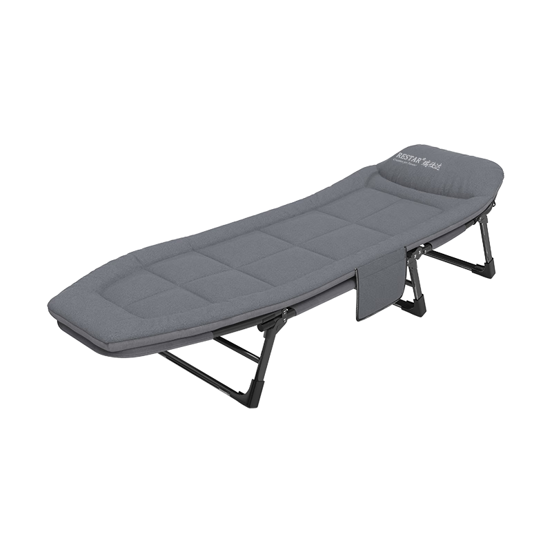 Restar Folding Bed, Office Single Nap Bed, Accompanying Care Bed, Portable Camping Bed, Workstation Nap Aid, Tech Fabric