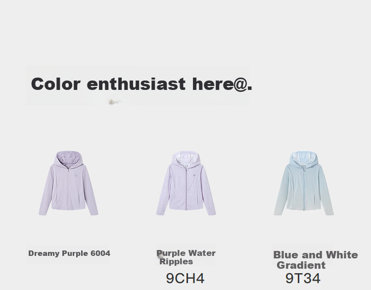 BOSIDENG Summer National Standard Original Yarn Sun Protection Clothing for Girls, UPF100+ UV-Resistant Trendy Outdoor Travel Jacket 14