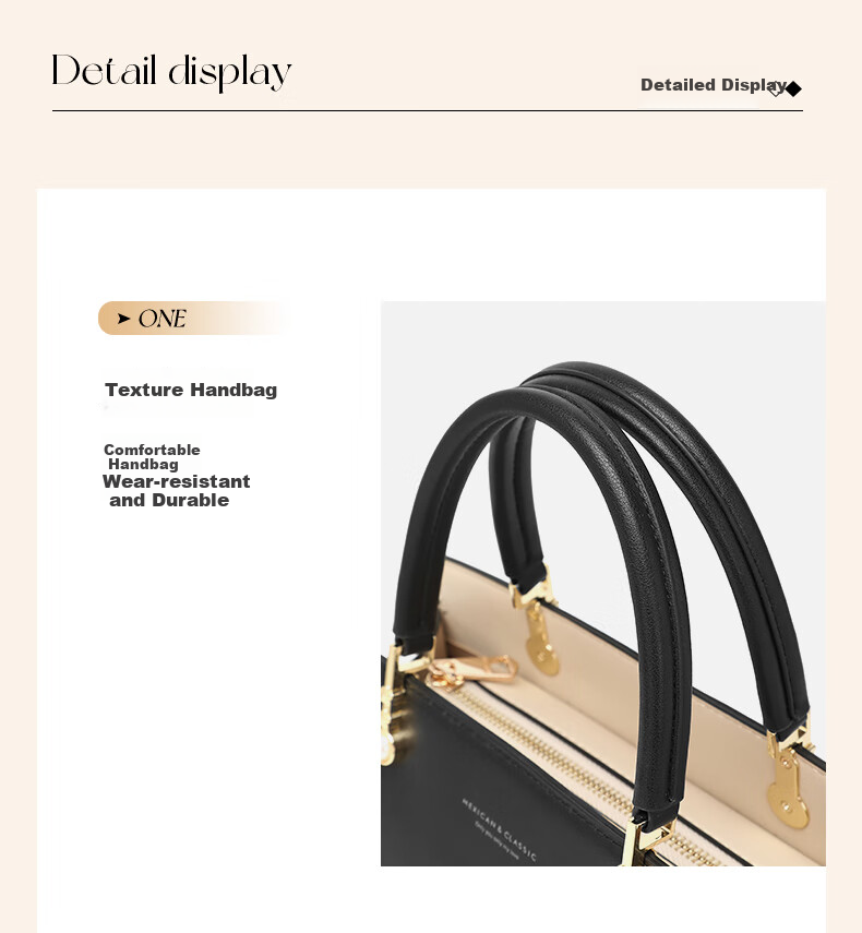 MEXICAN Handbag for Women, 2026 Cowhide Light Luxury Tote Bag, Shoulder Bag, Mom Bag, Valentine's Day Gift for Wife Or Girlfriend 22