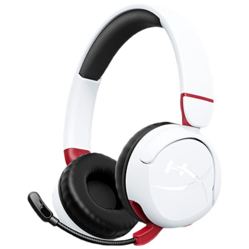 HYPERX Cloud Mini Wireless Hurricane Mini Wireless Bluetooth Headphones, All-Day Battery Life, Compatible with Triangular Actio