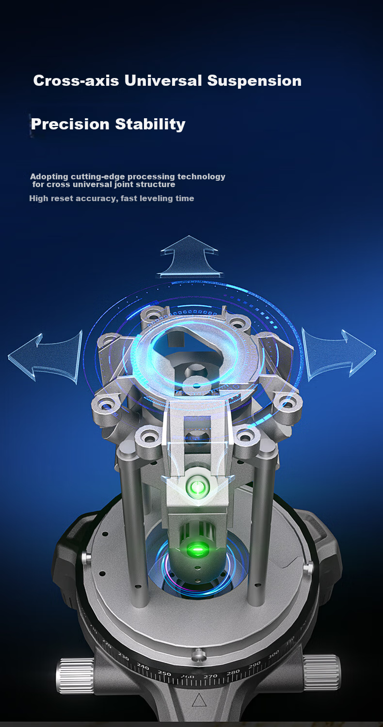 Dongcheng Two-Line Spirit Level, Green Light High-Precision Strong Light Infrared Laser Level, Two-Line Battery*1 5