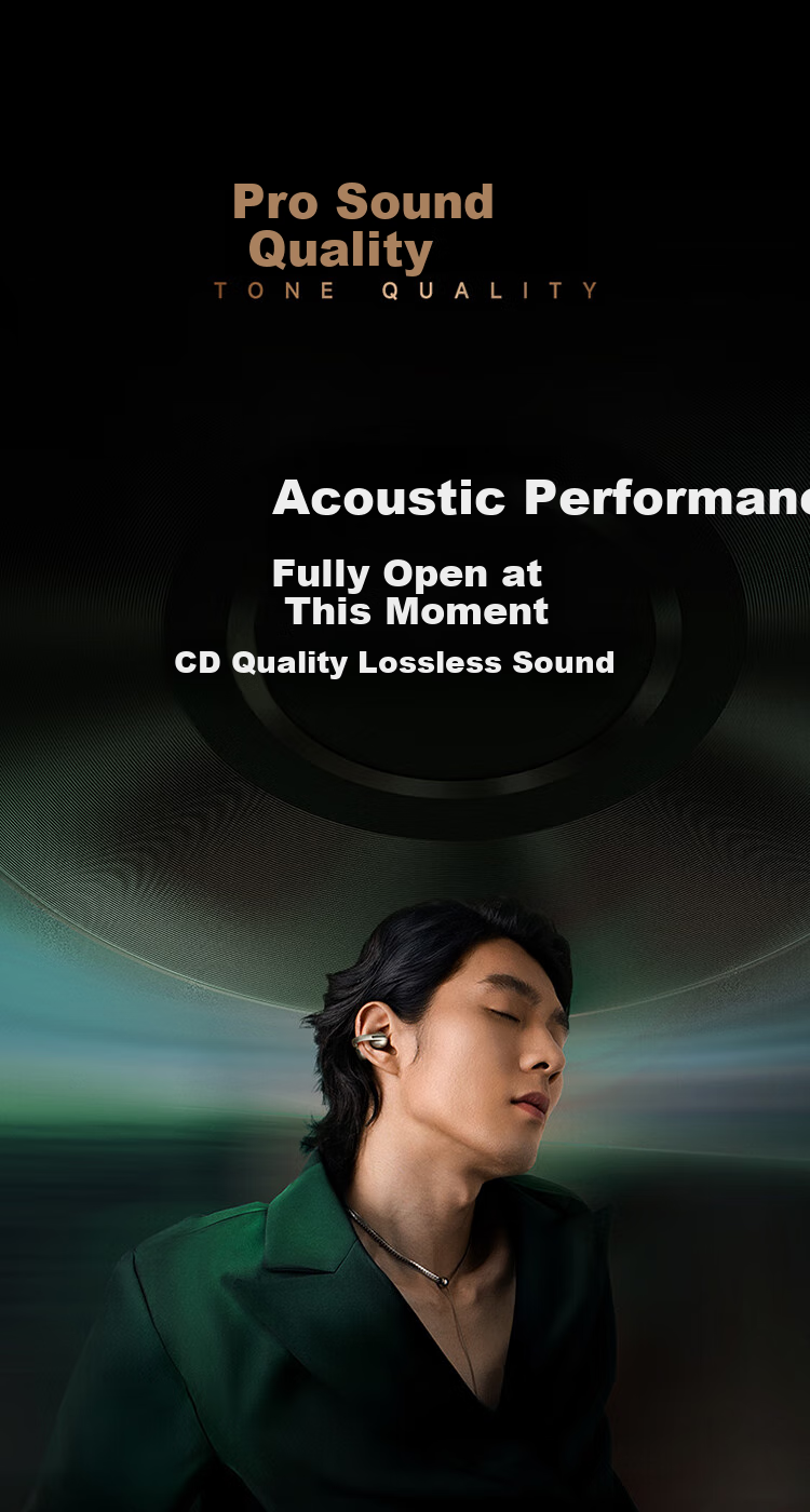 Baseus MC1pro AI Translation Bluetooth Headphones [Celebrity Style], Clip-On Open-Style Non-In Sports Call Noise Reduction Air Conduction, Suitable for Huawei And Apple Phones 9
