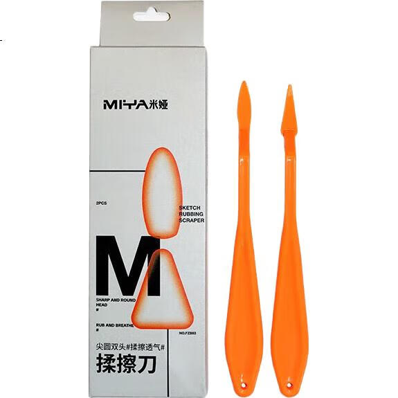 Набор для эскизов MIYA M Series, ножи для растушевки и смешивания, инструменты для детализации, с хлопковым наконечником