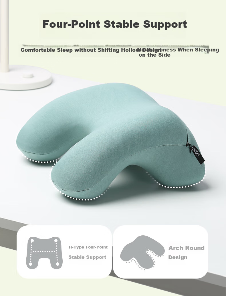 H.nos Large Nap Pillow for Adults, High School And Middle School Students, Office Supplies, Student Reclining Pillow, Nap Aid, Regular Gray Color 8