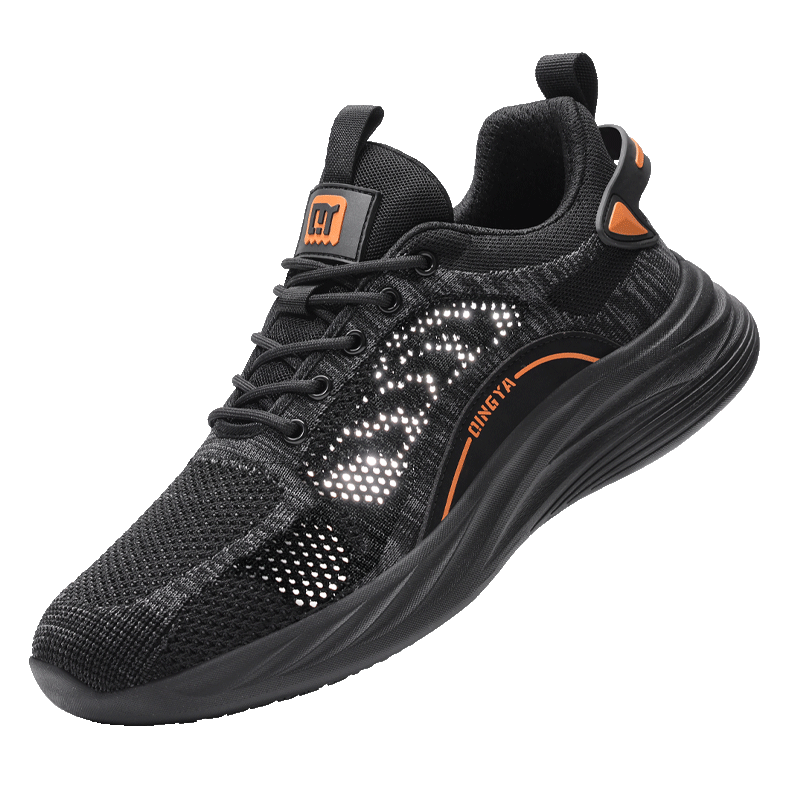 Qingya Chef Shoes for Men, Large Mesh Breathable Non-Slip Odor-Resistant Comfortable Wear-Resistant Lightweight Durable Kitchen Specialized Shoes C017T Size 40