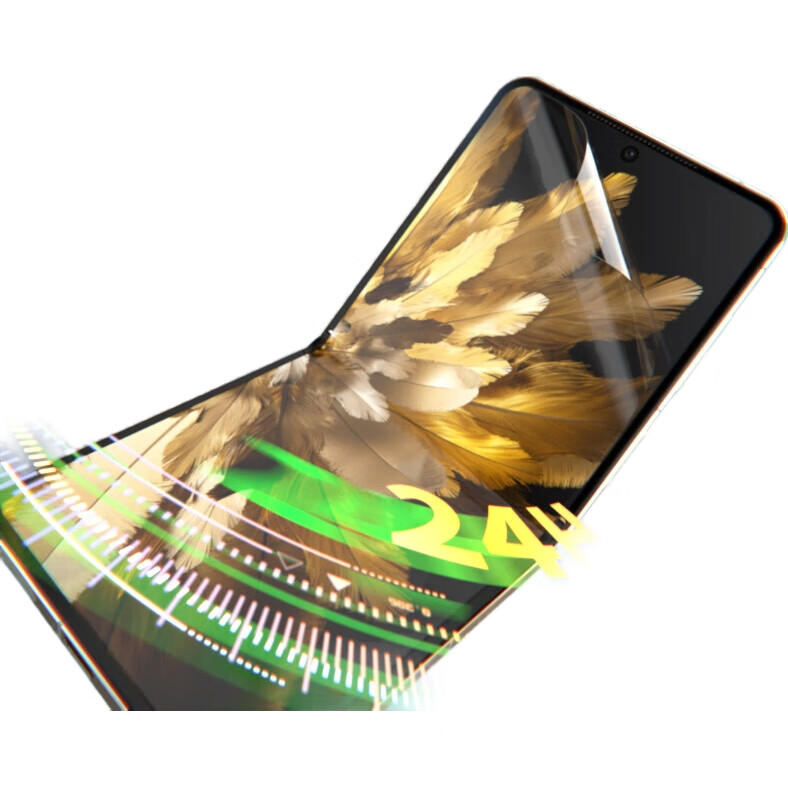 Защитная пленка LLUNC для OPPO Find N3 Flip / N2 Flip, внутренняя, полноадгезионная, прозрачная, 2 шт.
