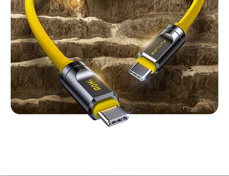 Aohi Adonis USB4 2.0 Fast Charging Data Cable, PD240W Full-Function 120Gbps Transmission, Dual Type-C, HD 8K Video Display, Screen Casting, Expansion Dock 4