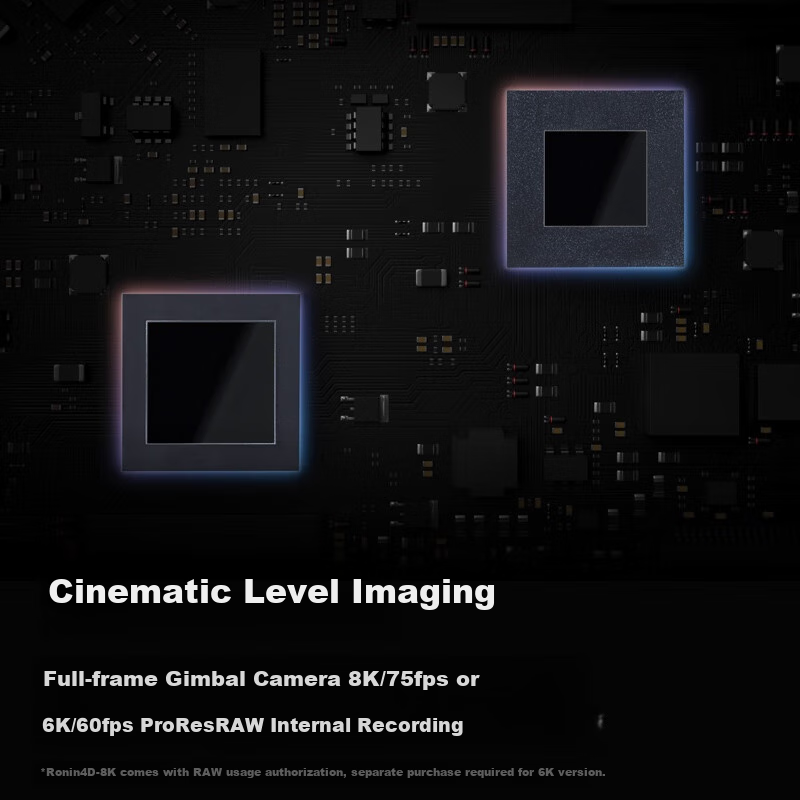 DJI Ronin 4D-8K Kit, Full-Frame Four-Axis Cinema Camera, Professional Film Camera, Cinematic Image Quality, LiDAR Auto Focus