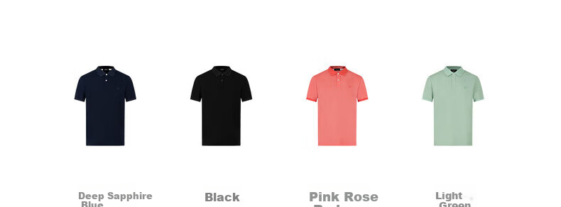 DIKENI Summer New Tech Antibacterial Short-Sleeve Men's Knitted Polo Shirt with Collar 5