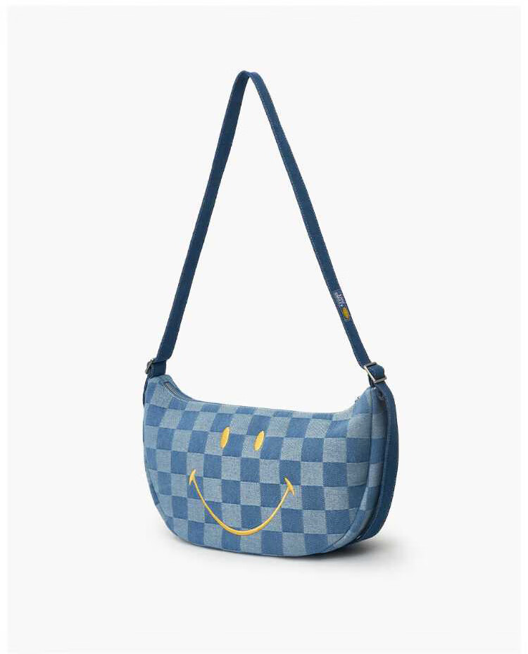 Lee × Smiley Official Smiley Face Collaboration Tote Shoulder Handbag, 38 Women's Day Gift for Girlfriend Or Wife 6