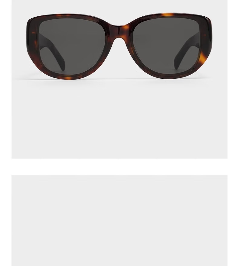 GOGOSOON 2025 New Style Retro Sunglasses for Women, Elegant UV400 Anti-UV Large Face Slimming Polarized Sunglasses 11