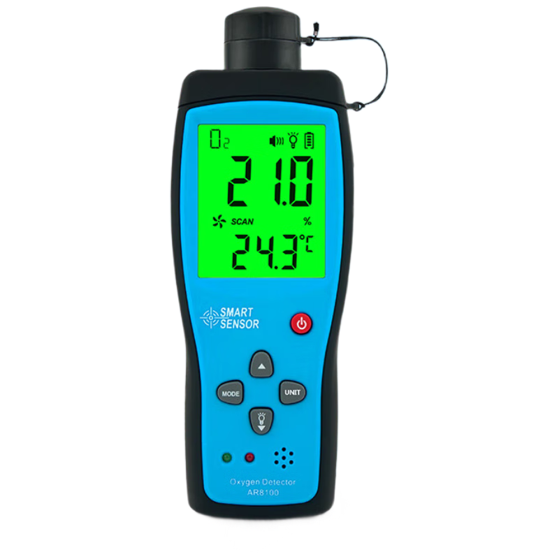 Xima Oxygen Detector, Oxygen O2 Concentration Meter, Air Oxygen Content Tester, Alarm AR8100
