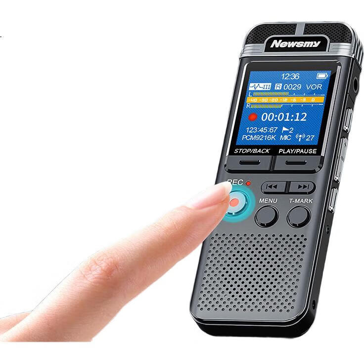 Диктофон Newsmy A17, 128 ГБ, PCM Linear Recording Pen, High-Definition Lossless, Professional Audio Recorder for Business Learning Interviews, Internal Recording for Mixing Console