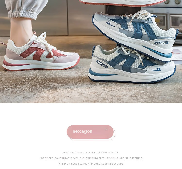Huili Official Women's Sneakers, New Trendy Shoes for Spring 2026, Pink, Size 35 14