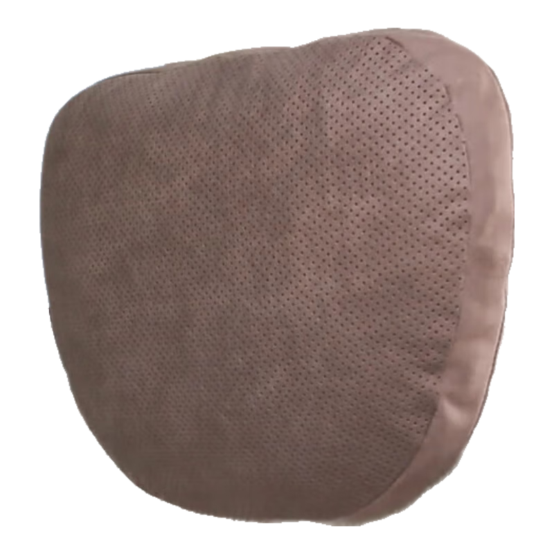 BIMLL Maybach Car Headrest Neck Pillow Suede Car Sports Seat Vertical Strap Integrated Seat