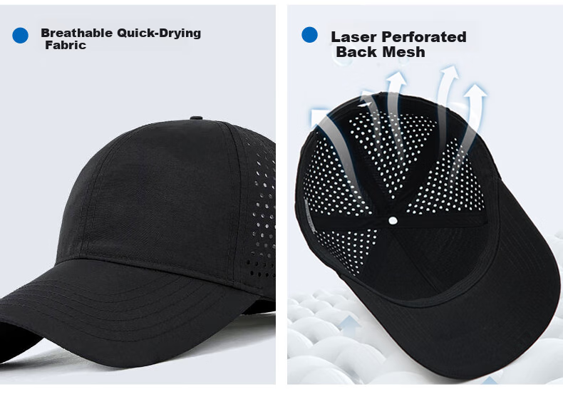 FitonTon Baseball Cap for Men, Spring And Summer Sun Protection Visor Hat, Korean Style Fashionable Cap, Large Head Circumference Wide Brim Outdoor Men's Hat 5