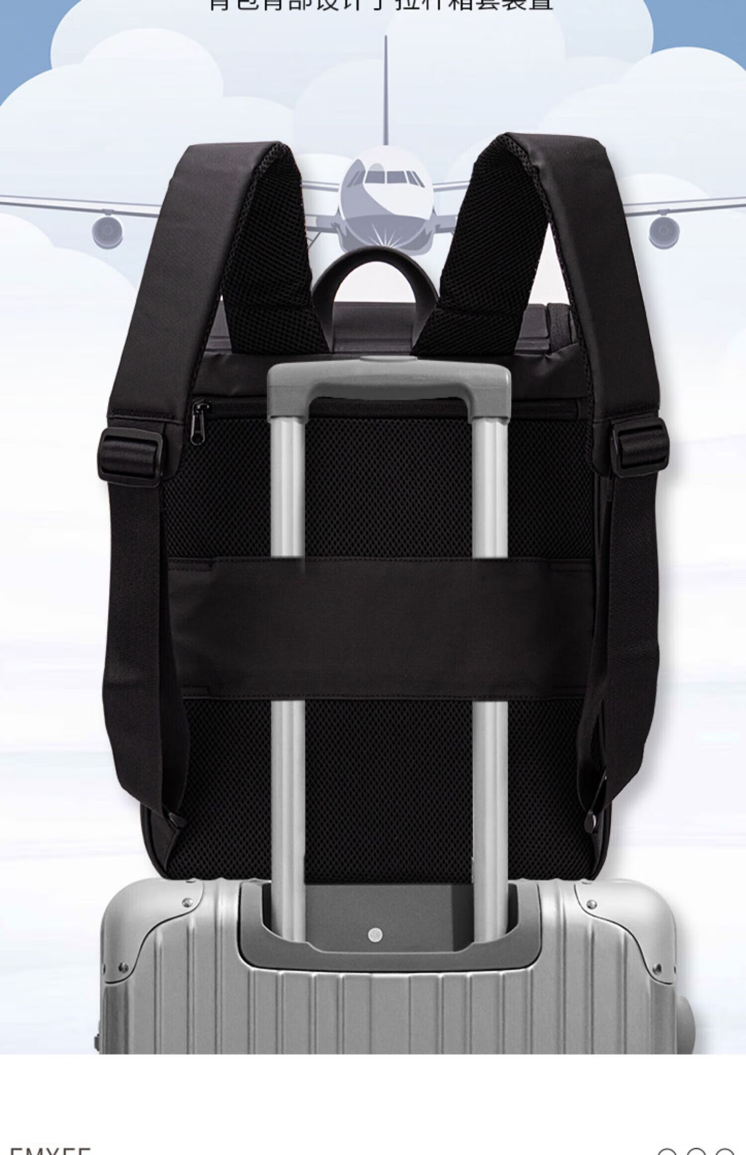 Cuneiform Backpack, Large Capacity Travel Bag, Versatile Multifunctional Schoolbag, Dull Black (Large Size) 1