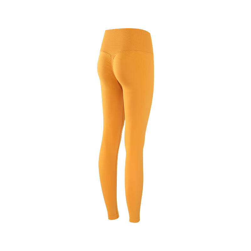 Free Style High Waist Butt-Lifting Seamless Yoga Pants Women Peach Hip Sports Fitness Leggings No Visible Lines Slim Fit Training Wear