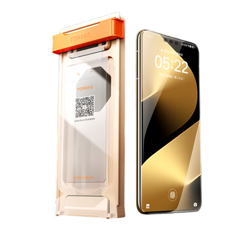 Torras [Hot Sale 100k+ | Dual Ice Ceramic Film] Compatible with Huawei Pura80Pro/Pro+ Screen Protector P80Pro+ Non-Tempered 80Ultra Hydrogel Soft Clear Film