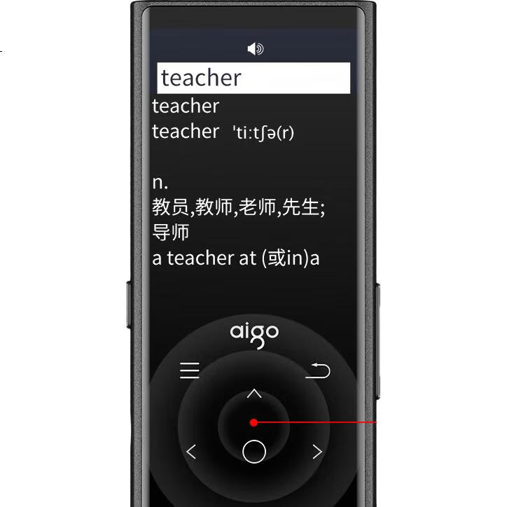 MP3-плеер Aigo 801, 16 Гб, с Bluetooth и внешним динамиком, портативный музыкальный плеер для студентов, сенсорные кнопки