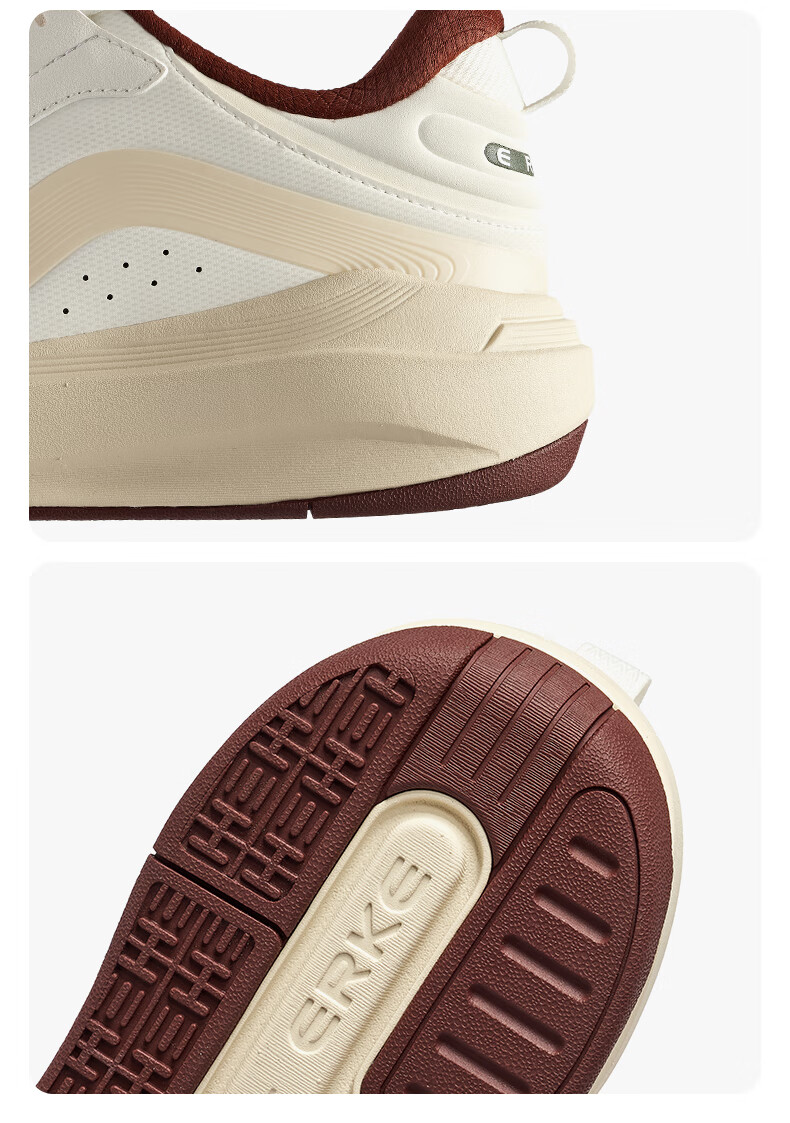 ERKE Men's Autumn New Thick-Soled Skateboard Shoes Casual Basketball Style Sports Sneakers Zhiba 3 14