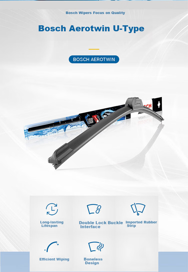 BOSCH Universal Windshield Wiper Blades 26/16, Compatible with Kia K4/KX5, Aora/Pulso/Sorento 1