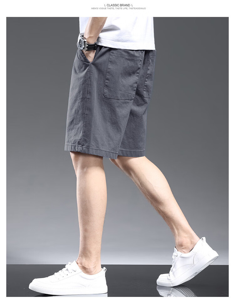Zengzhi 2026 Summer Lightweight Casual Men's Shorts Fashion Sports Loose Straight Five-Point Pants Versatile Mid-Length Men's Trousers 18