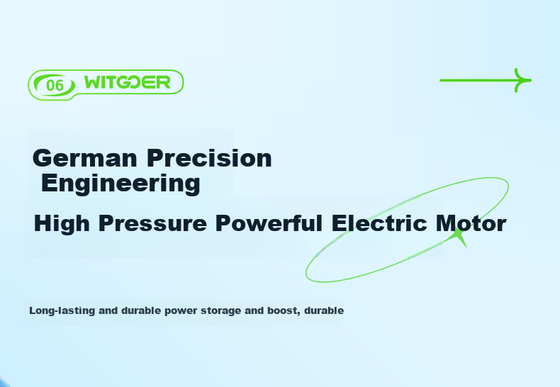 WITGOER Car Wash Machine Water Spray Gun, High-Pressure Household Pump, High-Power Lithium Battery Electric Wireless Powerful Cleaning, Portable Pressure Booster 13