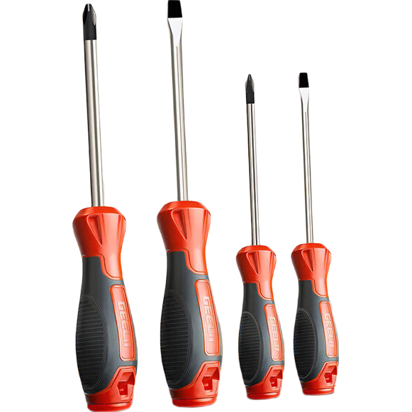 GeeLii Screwdriver Set, Strong Magnetic Phillips And Flathead Screwdrivers, Computer Repair Tools, 4-Piece Set, 56046