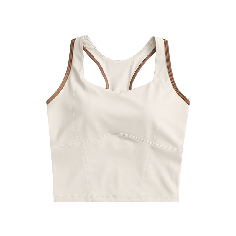 Ziyouxi Women's High-Impact Sports Bra Running Fitness Shockproof Wireless Bra Pilates Training Yoga Tank Top