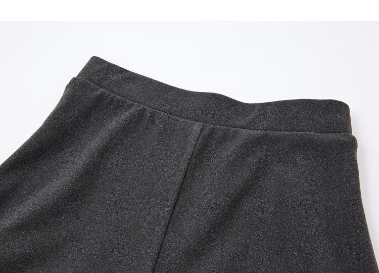 Demana [Cloud Feeling Cashmere Set] Autumn Simple Fake Two-Piece Hooded Top with Elastic Waist A-Line Skirt Women's Two-Piece Set 3