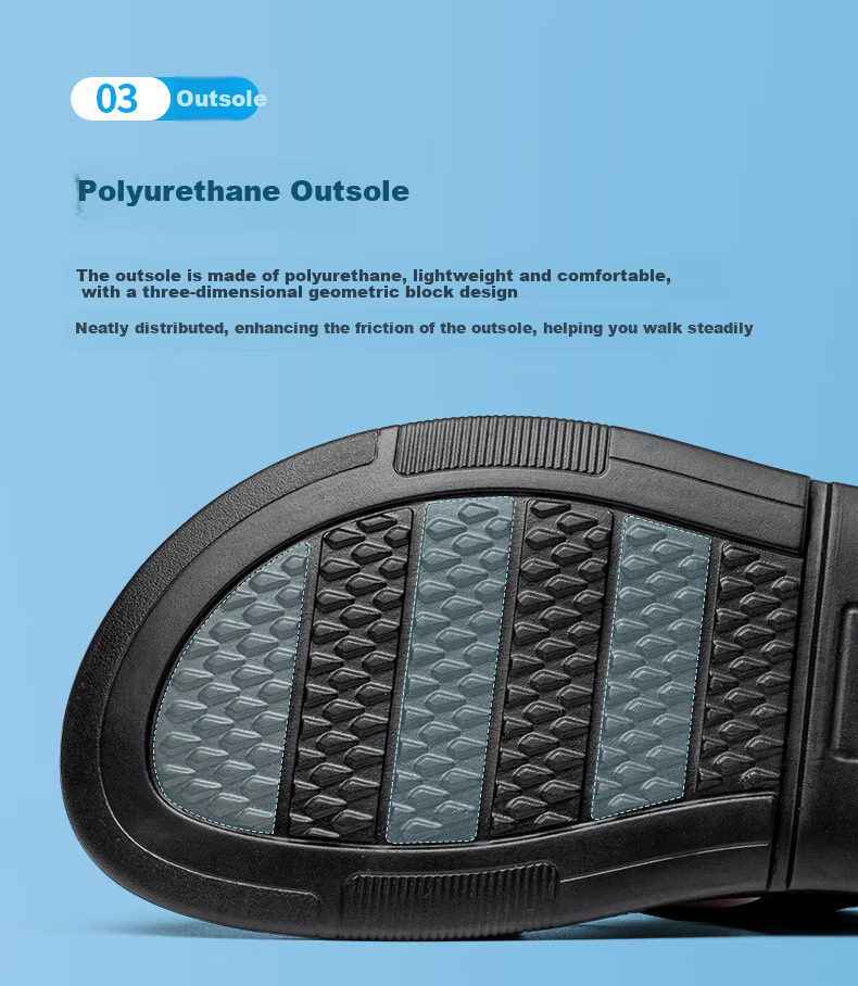 LAORENTOU Men's Summer Leather Breathable Beach Sandals Dual-use Casual Slippers LT11110 Black Size 39 6