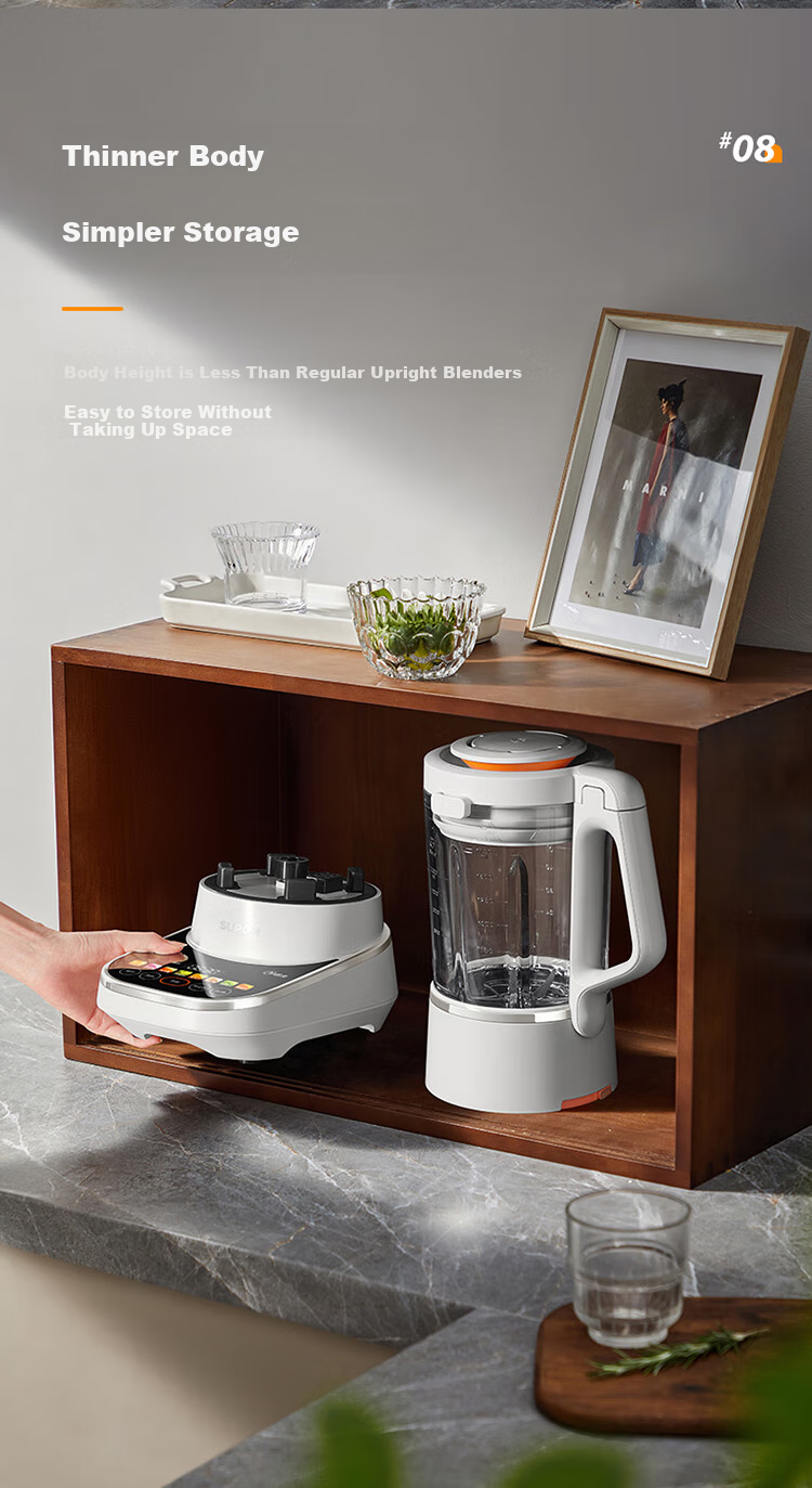 SUPOR Low-Noise Blender, Non-Coated, Detachable And Easy to Clean, Home Automatic Soy Milk Maker without Cooking, 1.75L Multifunctional Food Processor for Grains And Cereals, SP910R 16