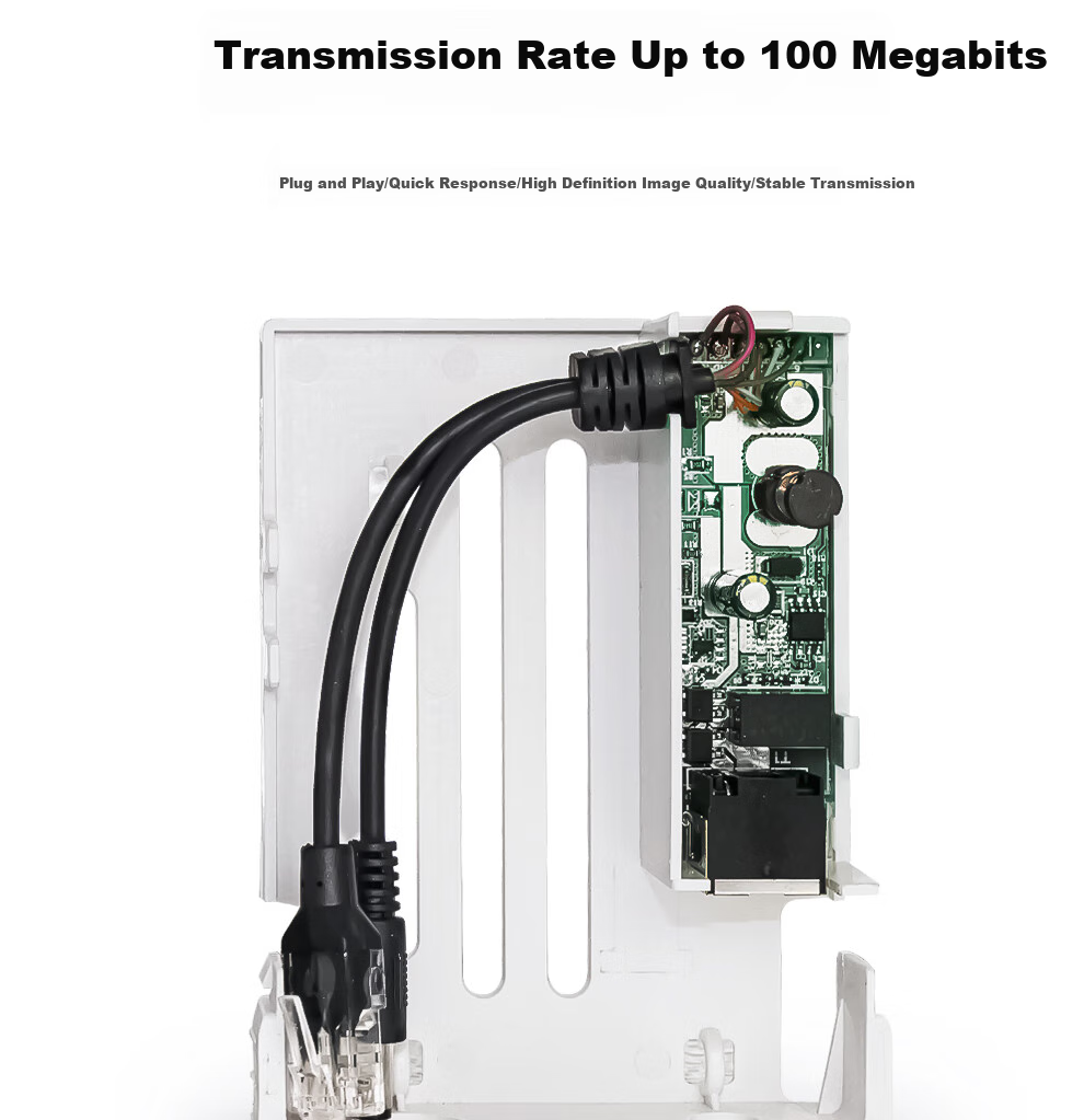 COMPCCTV Standard POE Separator, Outdoor Waterproof, National Standard 48V to 12V, POE Converter Power Supply Module for Network Monitoring Cameras 4
