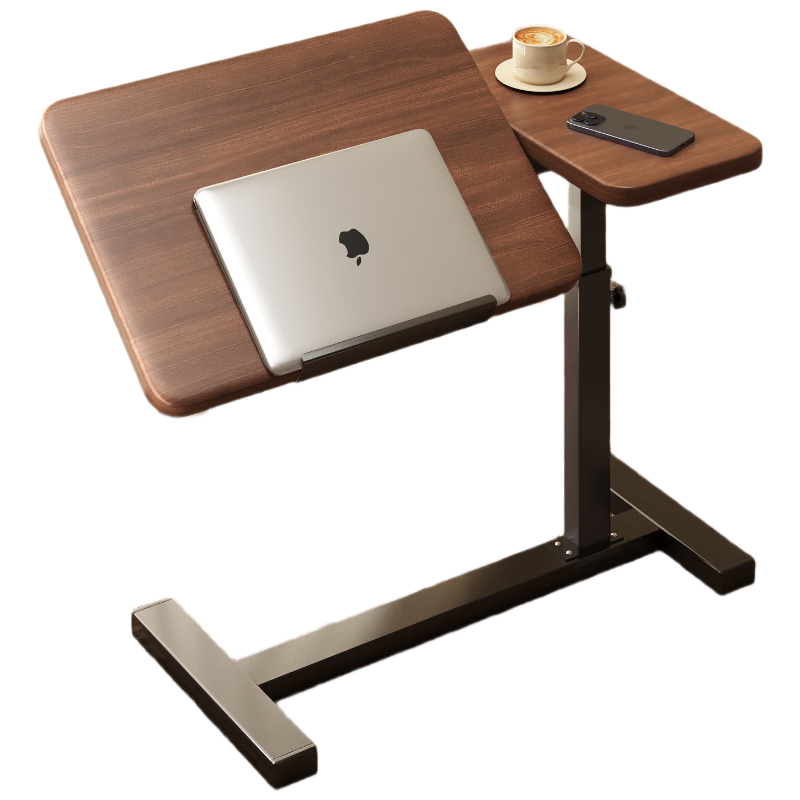 Musangfu Mobile Adjustable Bedside Table Computer Desk Living Room Sofa Side Foldable Study Writing Table