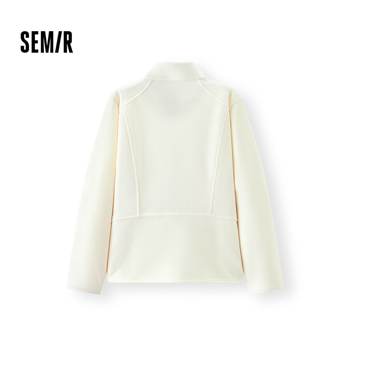 Semir Women's Jacket, Split Tight-Fitting Stand Collar, Slimming Winter Anti-Static Fleece Inner Layer, 109725108002