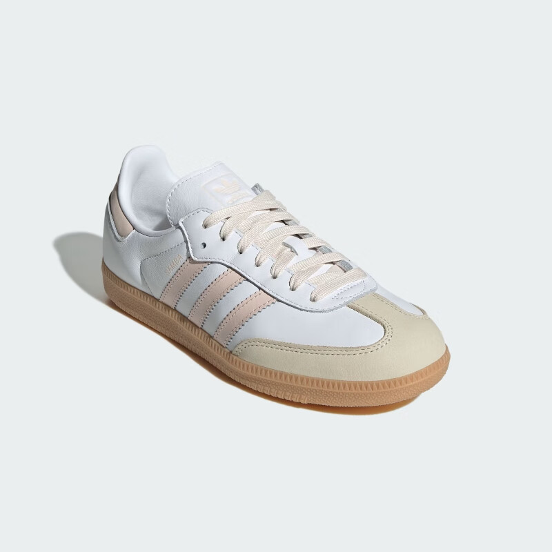 Adidas Trefoil Series, Women's SAMBA OG W Casual Shoes, JS1351, White, Size 39 4