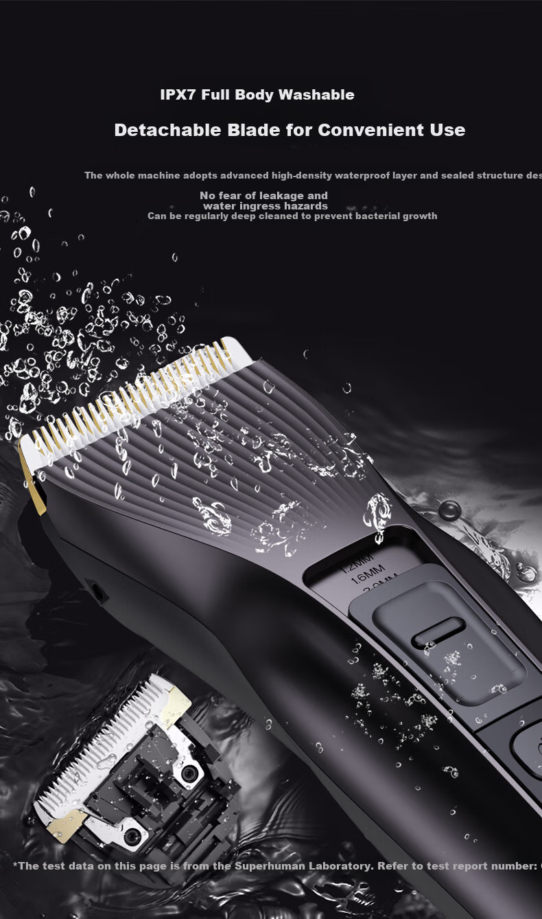 SID Hangyang High-End Series Hair Clipper, Electric Hair Cutting Tool with Smart Digital Display, for Adults, Children And Infants, Fully Washable Electric Trimmer, Hair Cutting Tool HC650 6