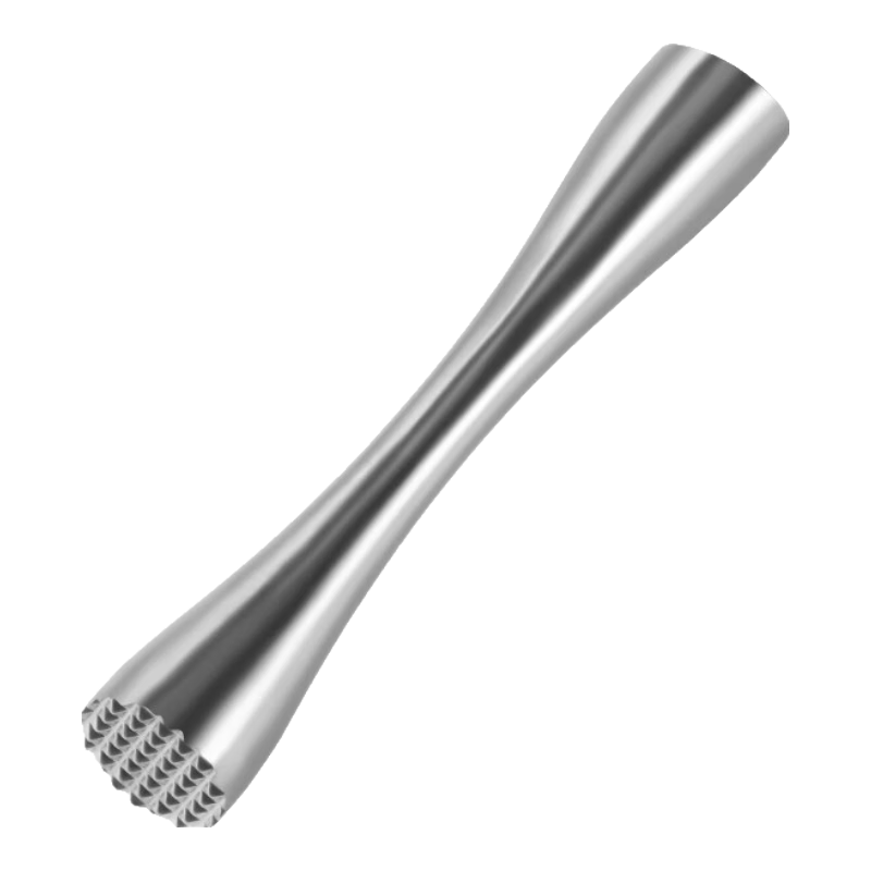 BJ Stainless Steel Muddler, Hand-Held Lemon Tea Tool, Crushing Stick, Shaker Cup Ice Crusher, Juice Muddler