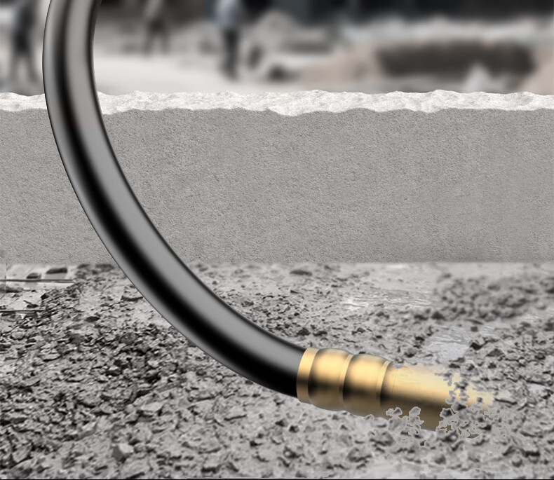 Shida (SATA) Lithium Battery Brushless Concrete Vibrator, Handheld Construction Site Rechargeable Concrete Vibrator D05540 with Two Batteries 3
