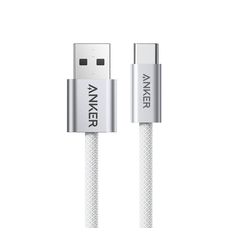 ANKE Data Cable, 100W Fast Charging, Compatible with Huawei Honor And IPhone 18 Tablets, Xiaomi USB to Type-C Fast Charging Cable, Supports Carplay, Dirt-Resistant, 1.8m White