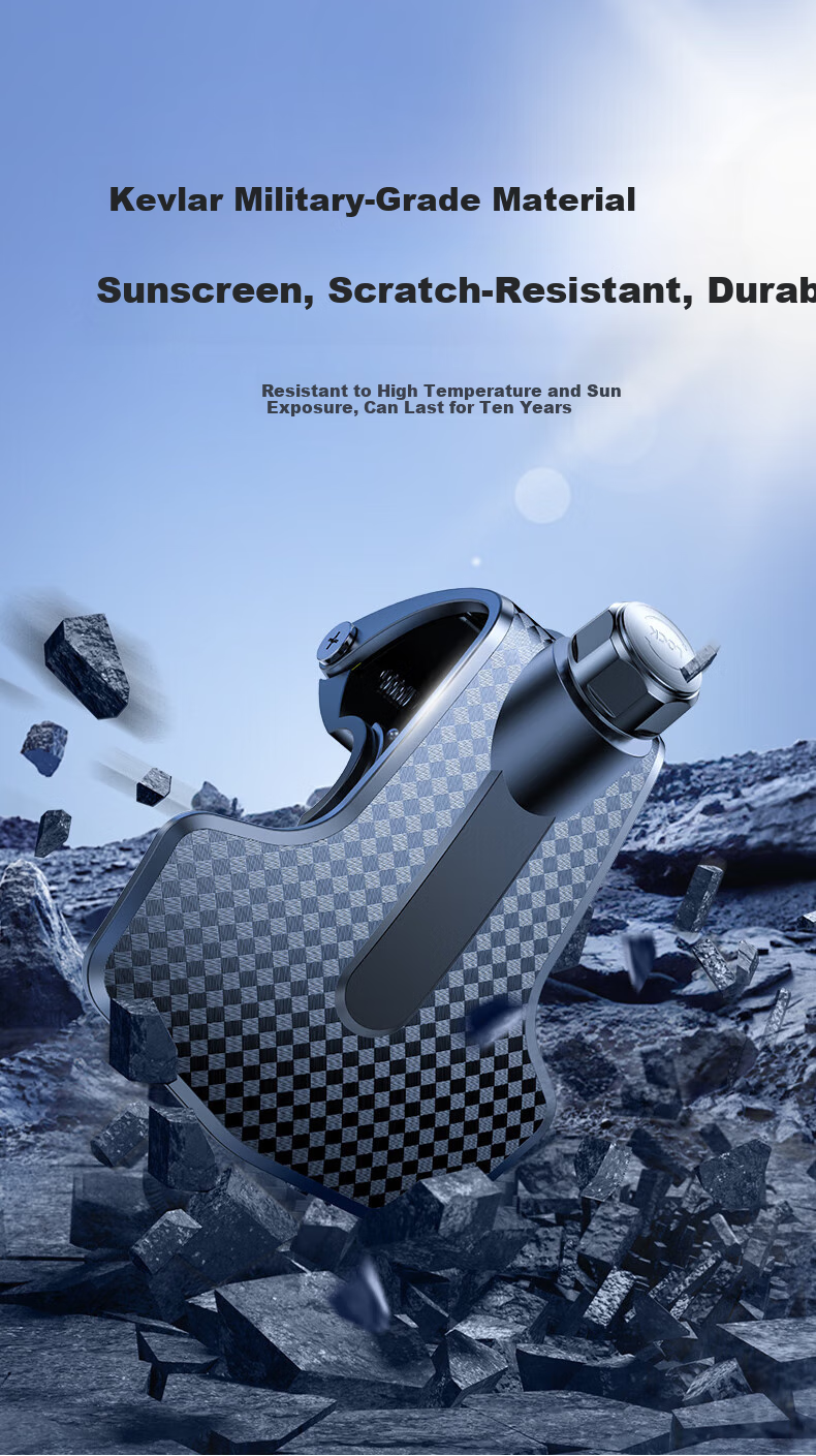 Lisen Car Phone Holder, Multifunctional Clip-On Car Phone Mount, Suitable for HUD, Center Console, And Dashboard 11