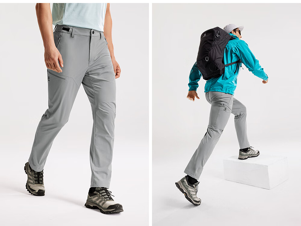 KAILAS Men's T10 Softshell Pants CORDURA Durable Stretch Breathable Outdoor All-Season Heavy-Duty Hiking Windproof Trousers 20