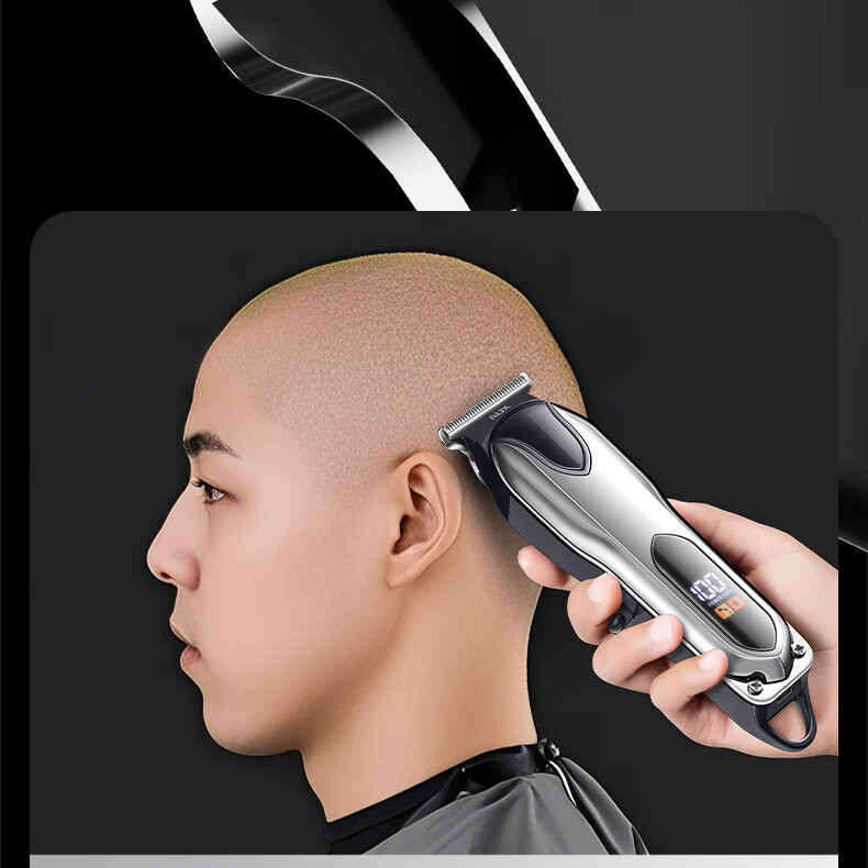 AUX Hair Clipper Electric Hair Trimmer Home Use Professional Haircut Kit for Adults, Children, and Babies Men's Electric Haircut Machine Complete Set Father's Day Gift 11