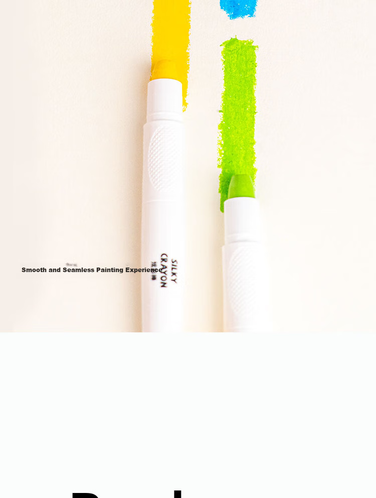 MIYA HIMI 24-Color Water-Soluble Colorful Sticks, Washable without Messing Hands, Crayon Colorful Stick Set for Drawing, Children's Art, Early Childhood Education, Sketching, And Aesthetic Development Tools 10