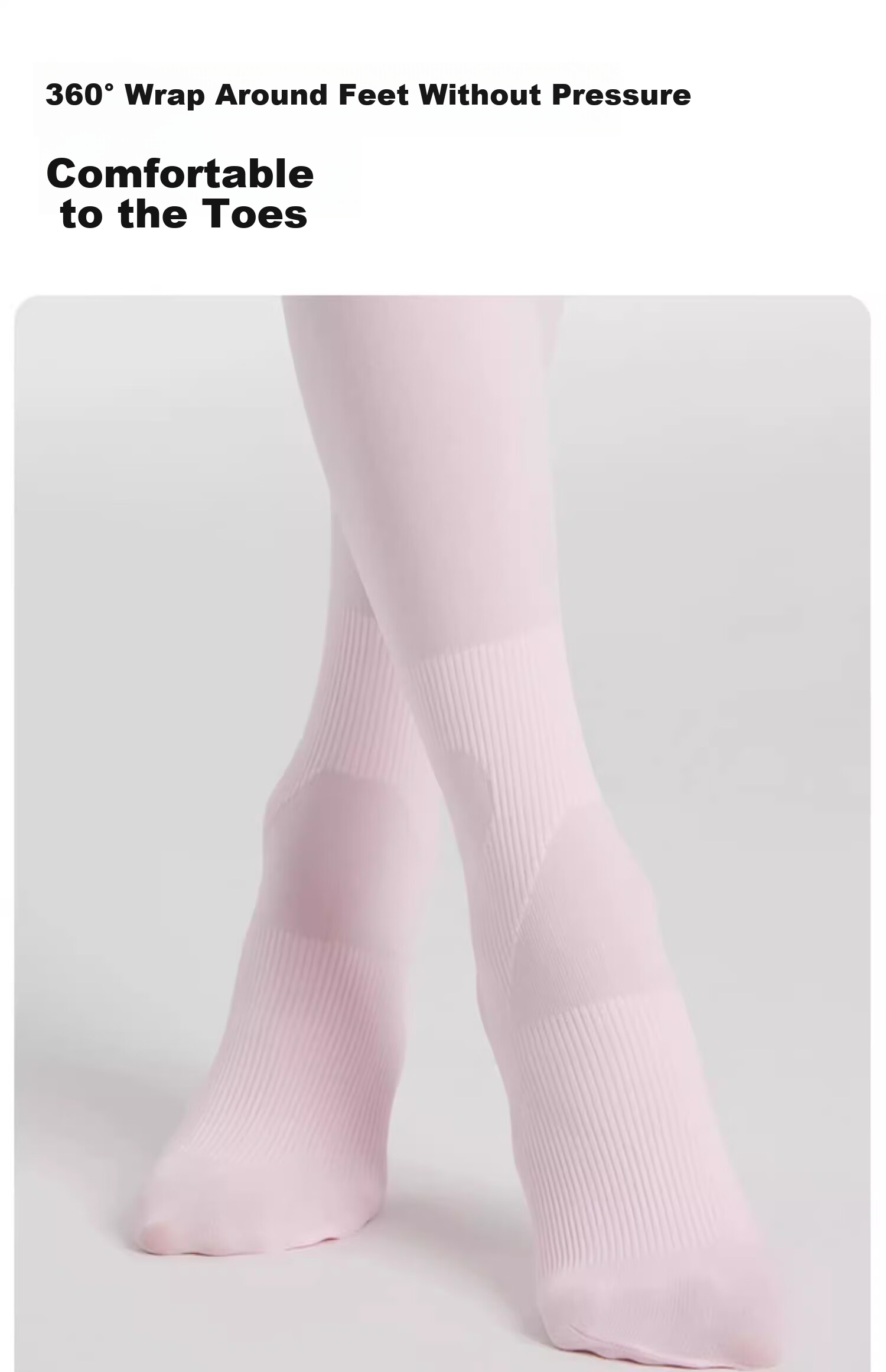 Dingguagua Children's Dance Tights for Girls, Professional Stockings for Practice, White Leggings, Spring And Summer Thin Style 8