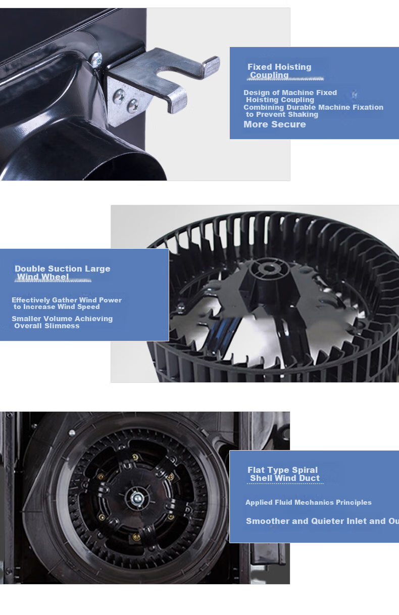 Nedfon DPT07-13H Quiet Duct Fan, Slim Concealed Exhaust Fan, Hotel Bathroom Ventilator, Home Kitchen Exhaust Fa 14