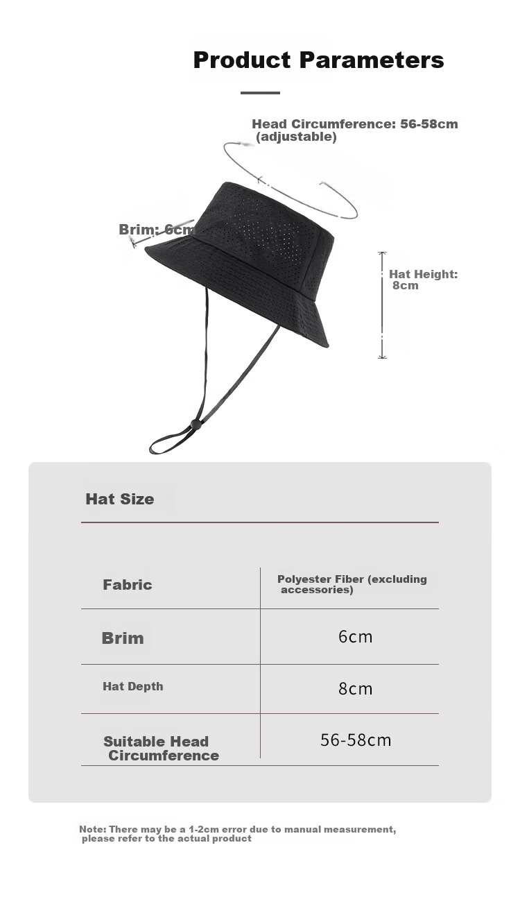 JEEP Men's Summer Fisherman Hat, Outdoor Mesh Breathable Bucket Hat, Sun Protection Hiking Cap for Women, Rock Gray 7