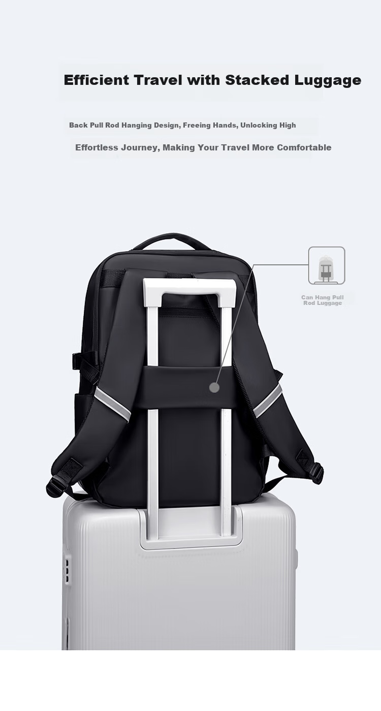 GOLF Backpack for Men, Travel Backpack, 17.3-Inch Laptop Bag, Student Schoolbag, Water-Resistant Commuter Business Trip Backpack 10