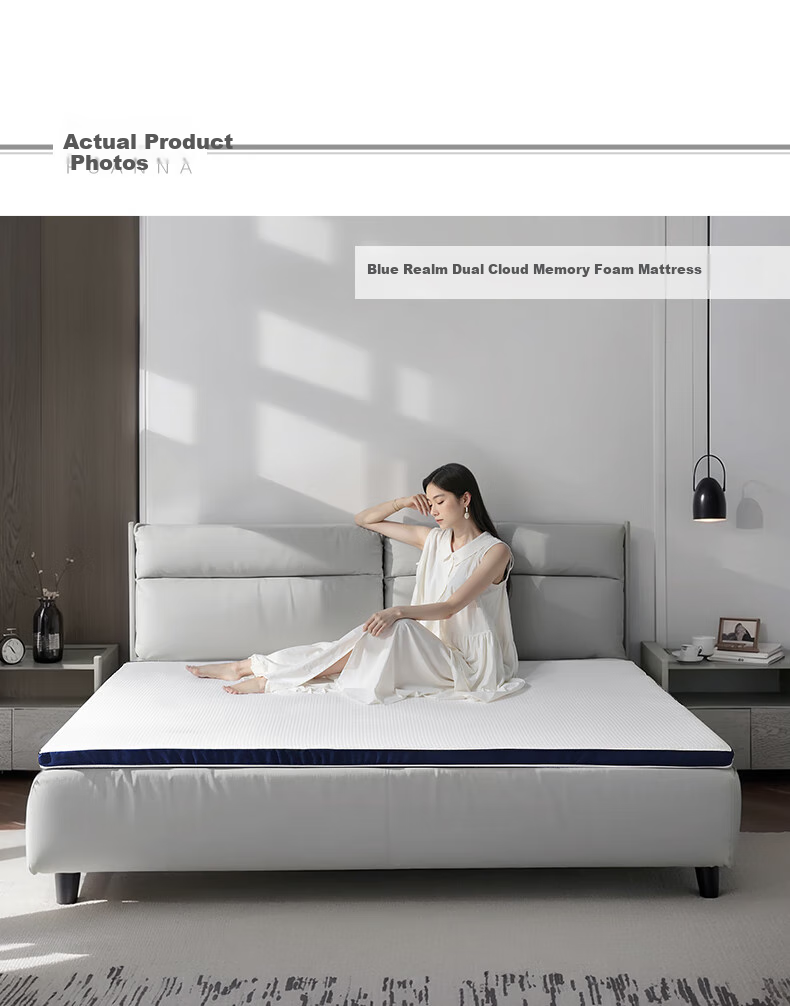 FUANNA Mattress, Cloud-Like Deep Sleep Slow Memory Foam Antibacterial Single Bed Pad 120cm×200cm×5cm Removable And Washable 10